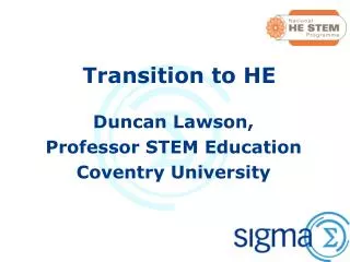 Transition to HE