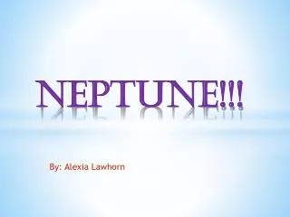 Neptune!!!