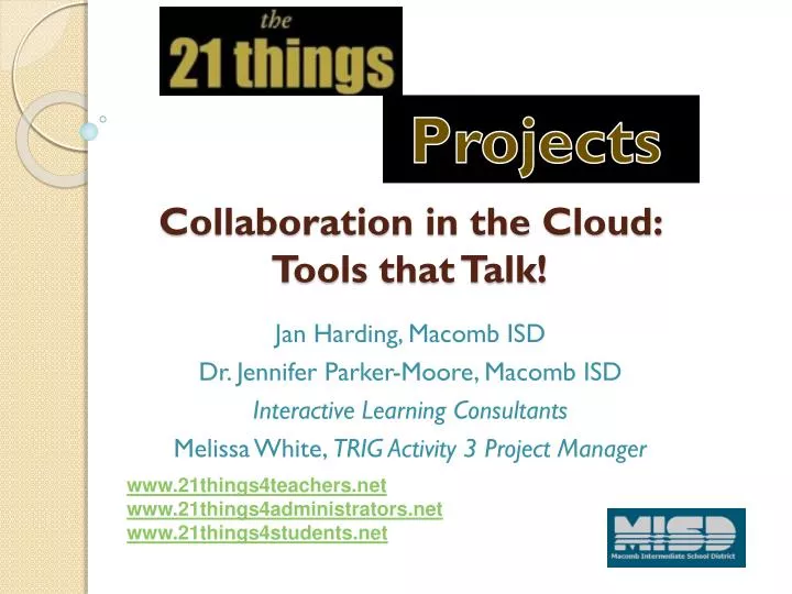 collaboration in the cloud tools that talk