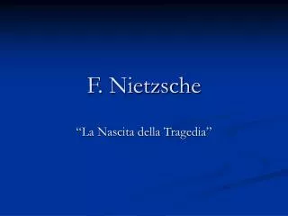 f nietzsche