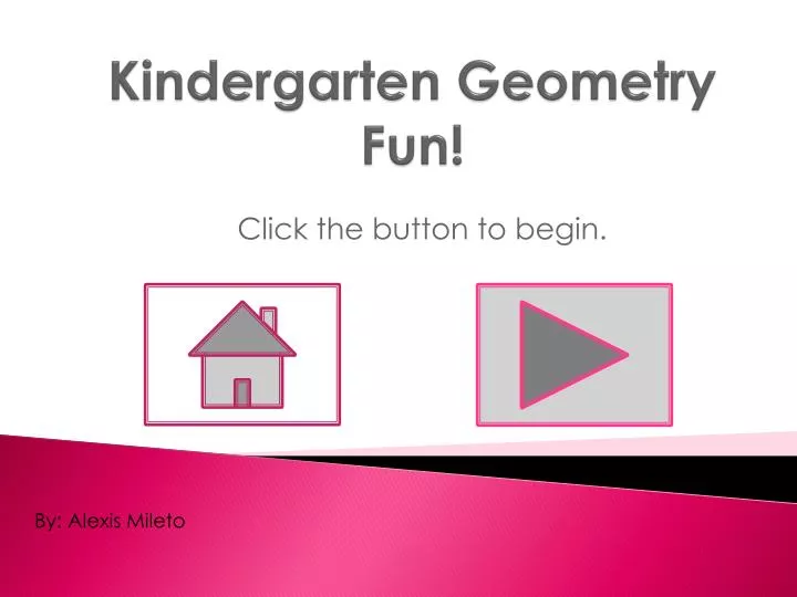 kindergarten geometry fun