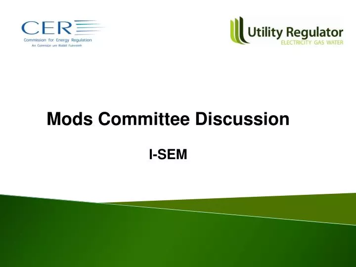 mods committee discussion i sem