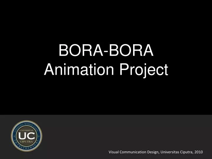 bora bora animation project