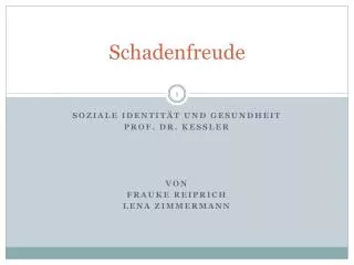 schadenfreude