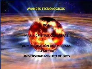avances tecnologicos
