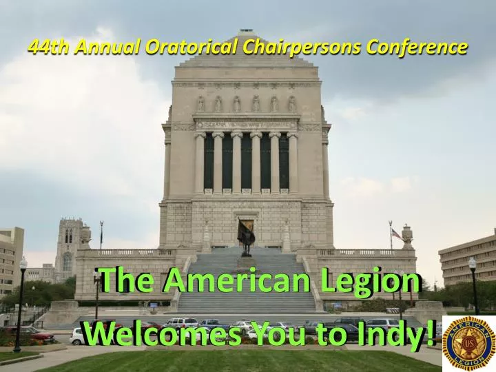 44th annual oratorical chairpersons conference