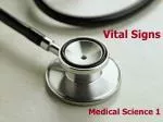 Vital Signs - slide 1