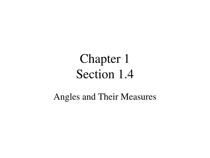 chapter 1 section 1 4