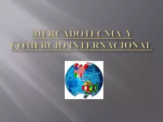 mercadotecnia y comercio internacional