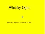 Whacky Ogre - slide 1