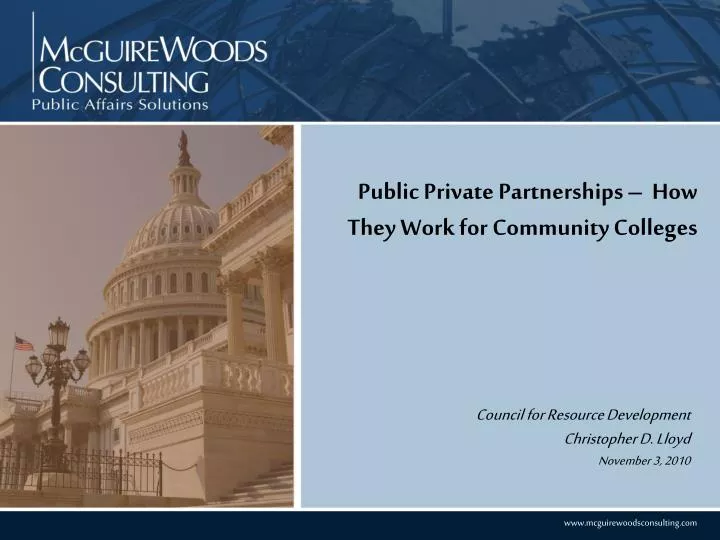 public private partnerships how they work for community colleges