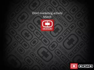 OGIO marketing activity March 2012