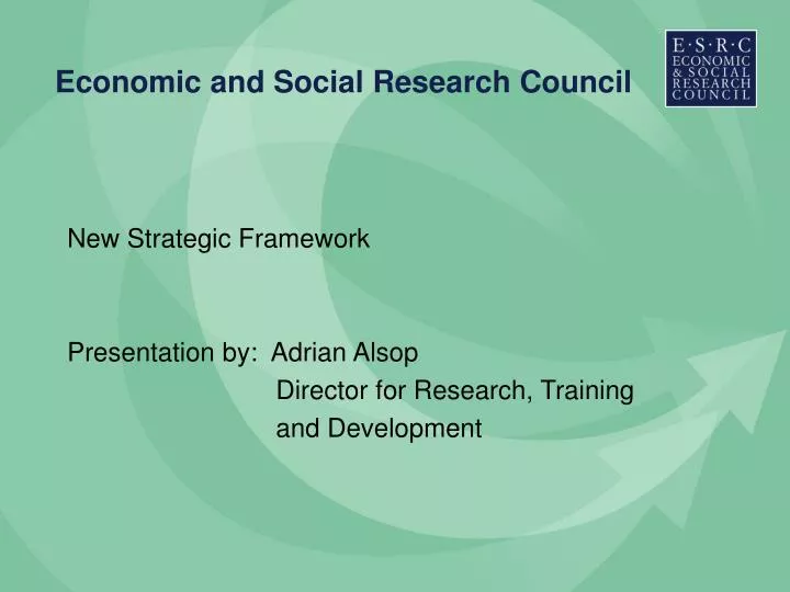 economic and social research council