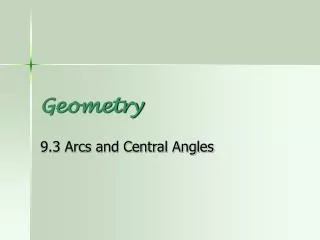 Geometry