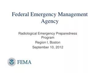 Federal Emergency Management Agency