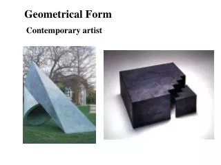 Geometrical Form