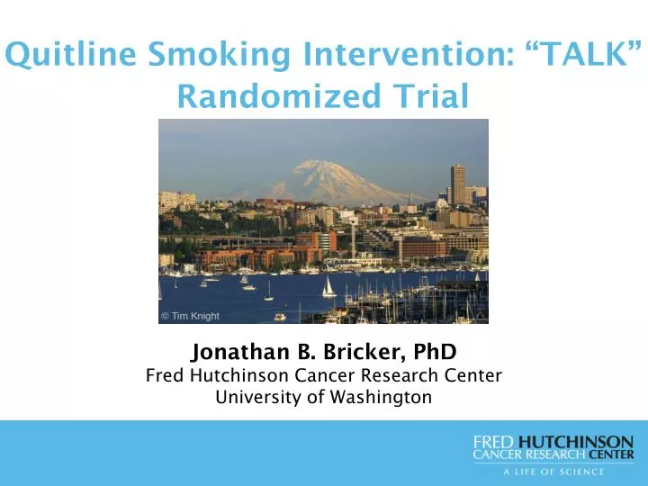 quitline smoking intervention talk randomized trial