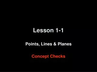 lesson 1 1
