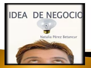 idea de negocio