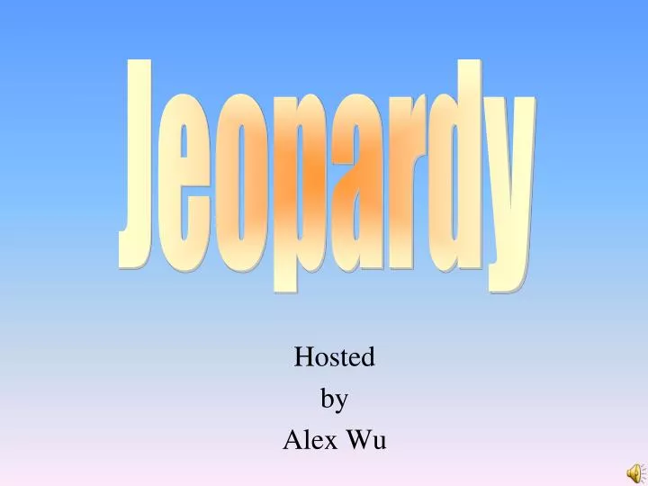 hosted by alex wu