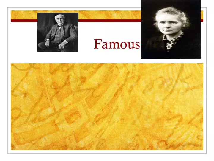 famous inventors