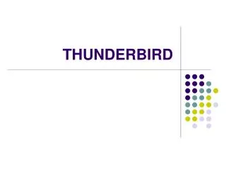 thunderbird