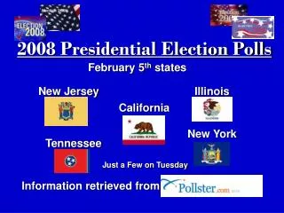 2008 Presidential Election Polls
