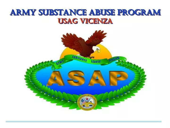 army substance abuse program usag vicenza