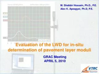 Evaluation of the LWD for in-situ determination of pavement layer moduli