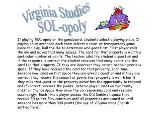 Virginia Studies
