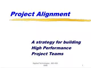 Project Alignment