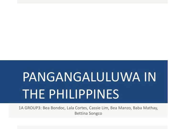 pangangaluluwa in the philippines