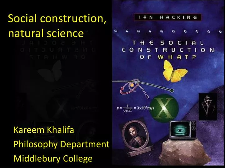 social construction natural science