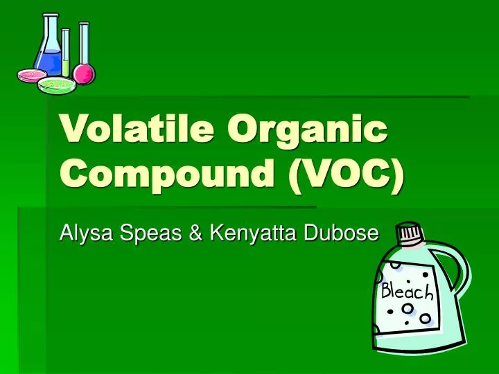 volatile organic compound voc