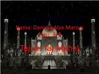 nama danisya alya marsya class 5 5