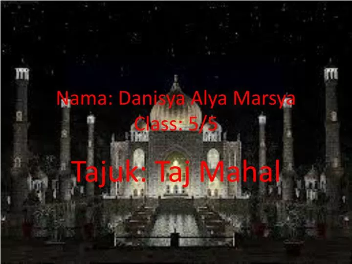 nama danisya alya marsya class 5 5