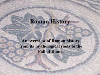 Roman History