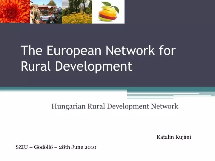 the european network for rural development