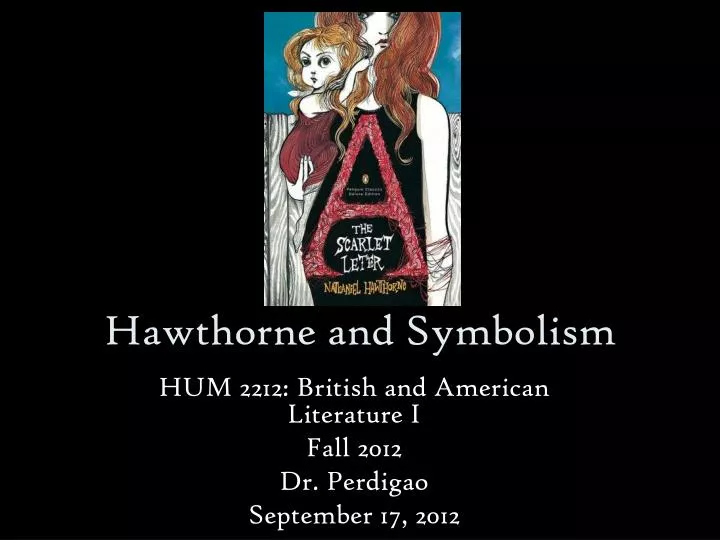 hawthorne and symbolism