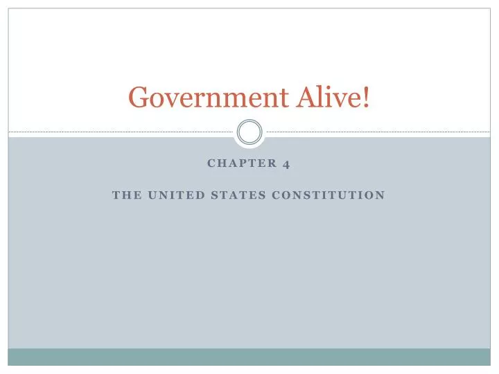 government alive
