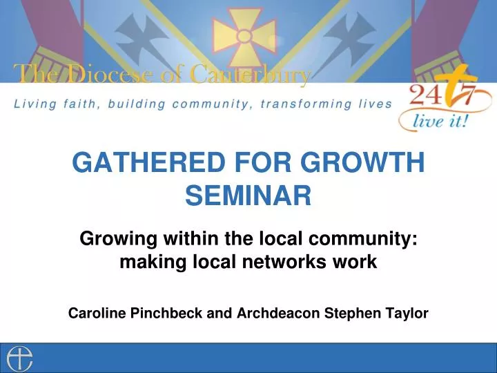 gathered for growth seminar