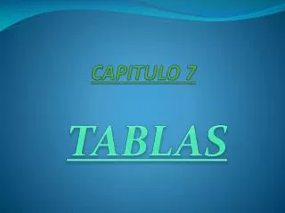capitulo 7