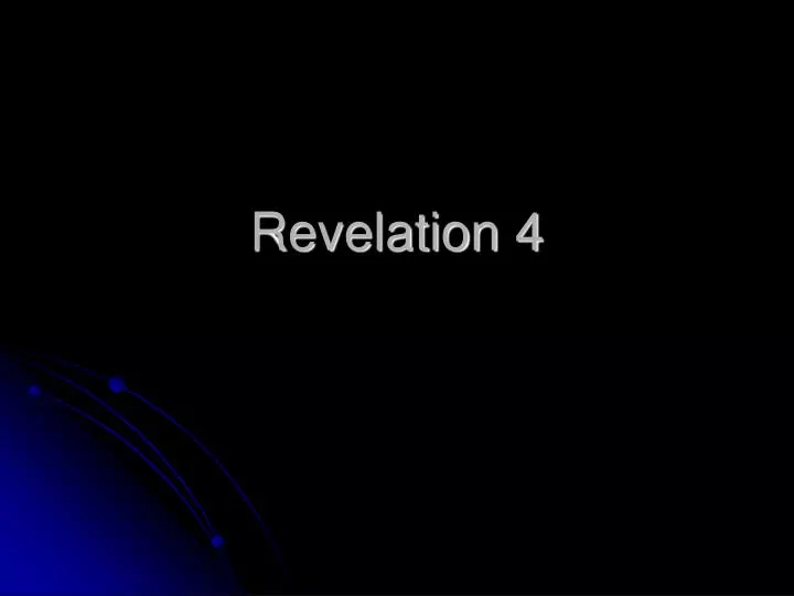 revelation 4