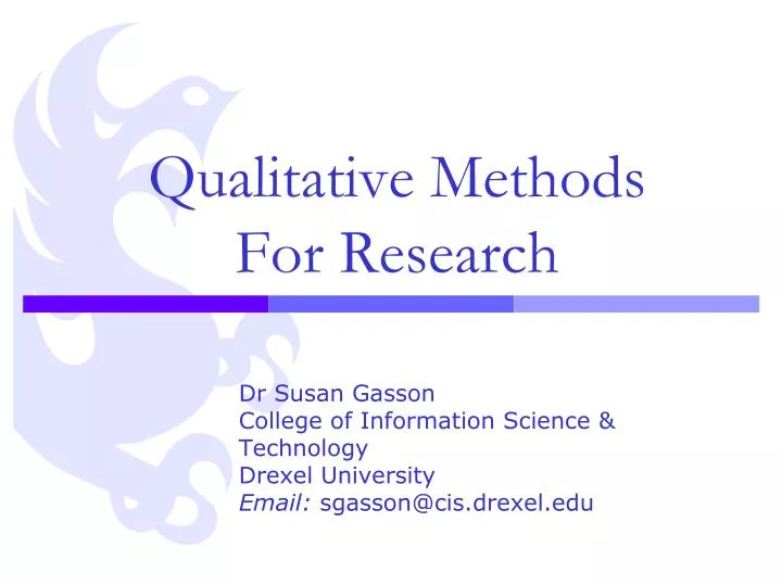 qualitative methods for research
