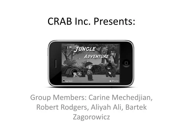crab inc presents