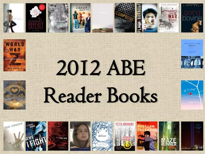 2012 abe reader books
