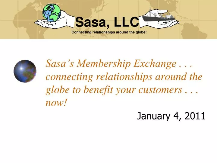 sasa s membership exchange connecting relationships around the globe to benefit your customers now