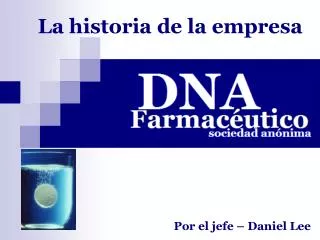 la historia de la empresa
