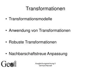 transformationen