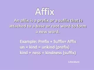 Affix